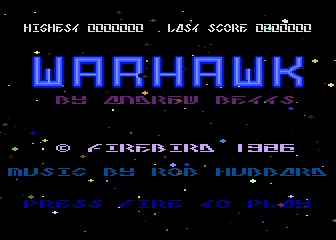 Backdrop artwork for Warhawk