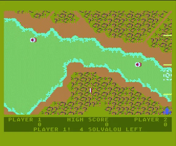 Backdrop artwork for Xevious