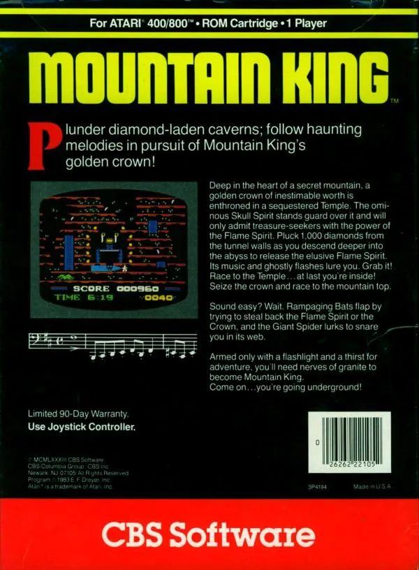 Mountain King box back