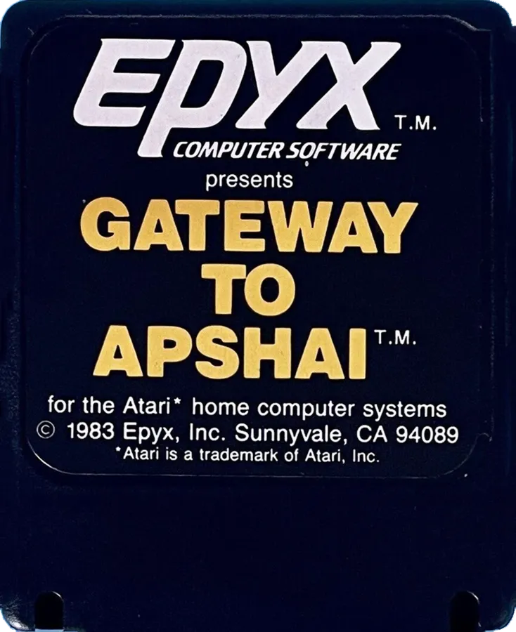 Gateway to Apshai cart