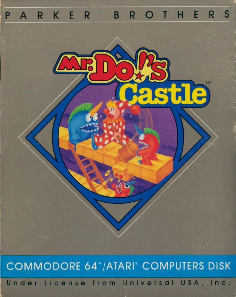 Mr Do!'s Castle box art