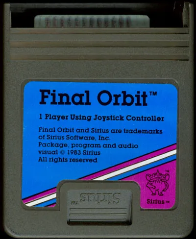 Final Orbit cart