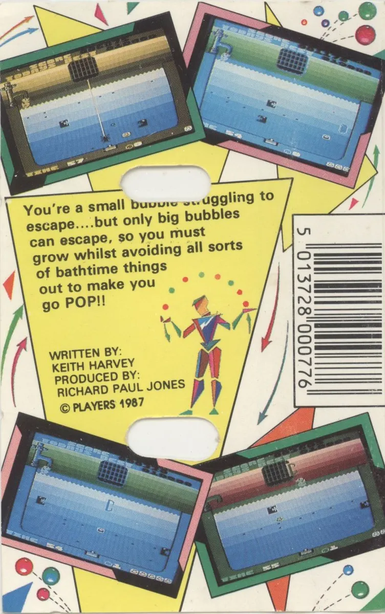 Bubble Trouble box back