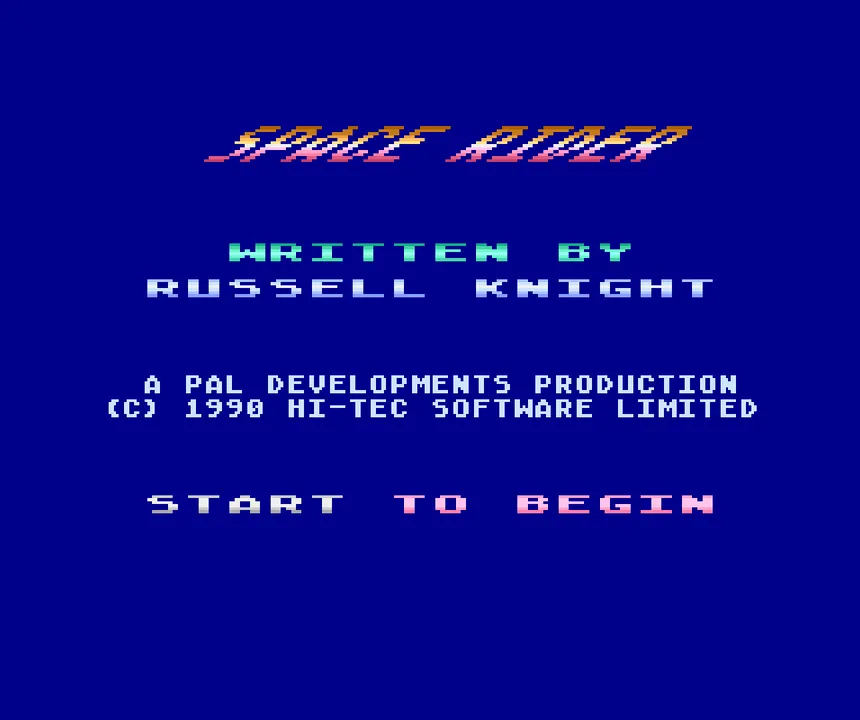 Backdrop artwork for Space Rider