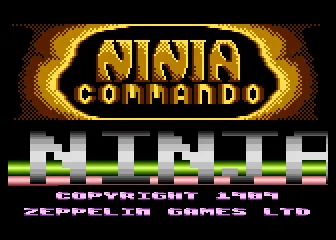 Backdrop artwork for Ninja Commando