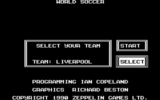 Backdrop artwork for World Soccer