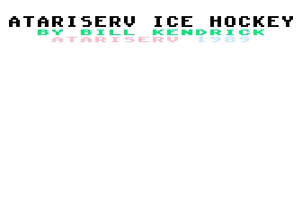 AtariServ Ice Hockey screenshot