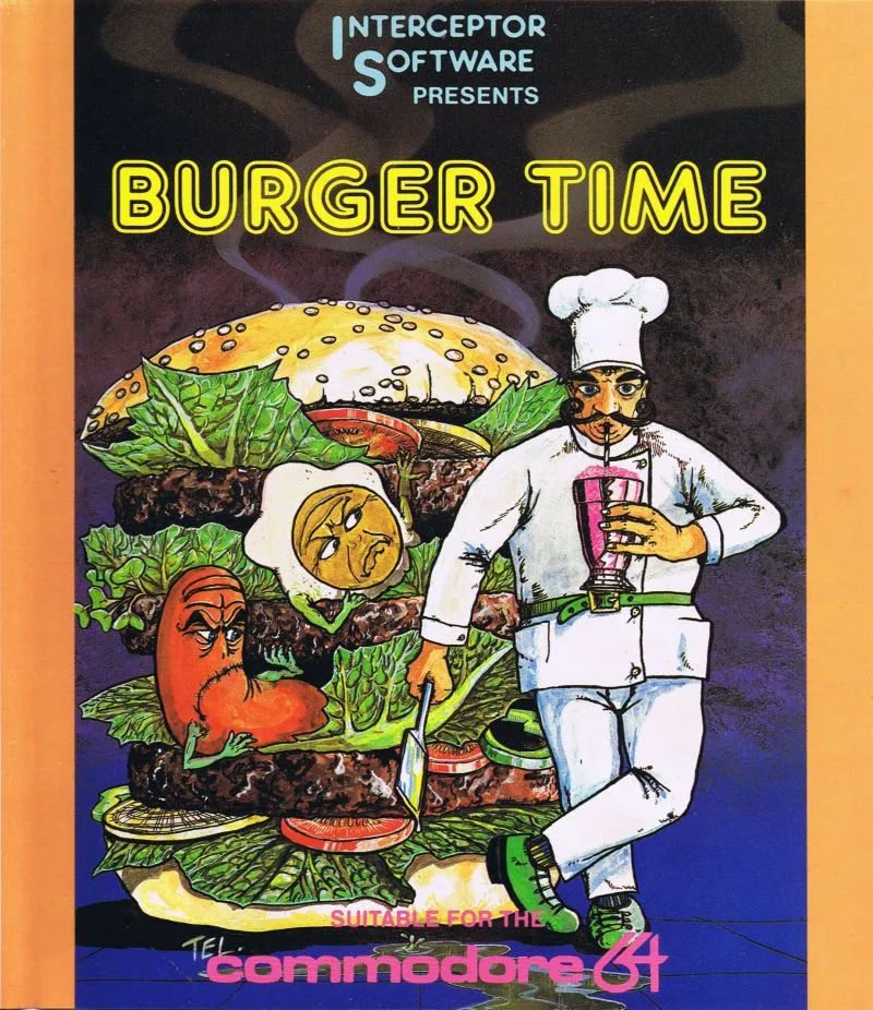 Burger Time box art