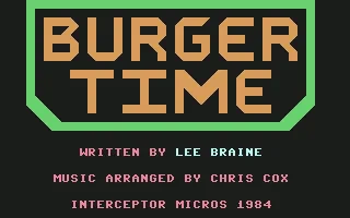 Burger Time screenshot