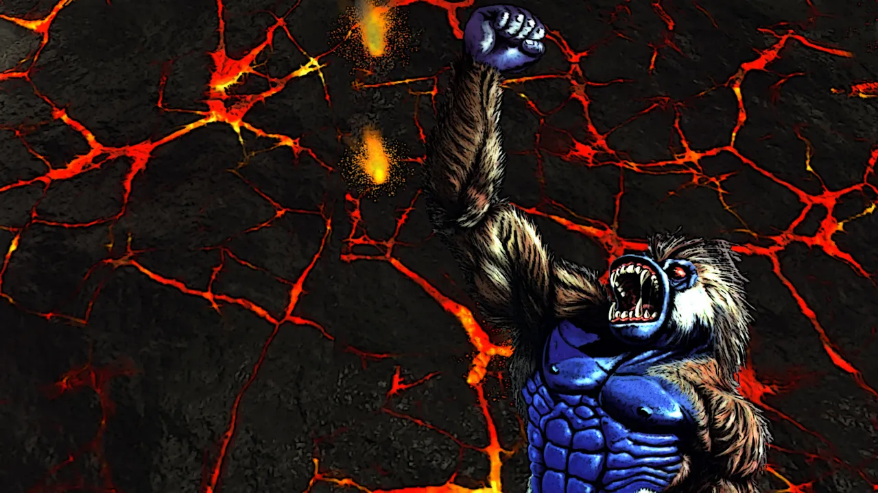 Backdrop artwork for Primal Rage