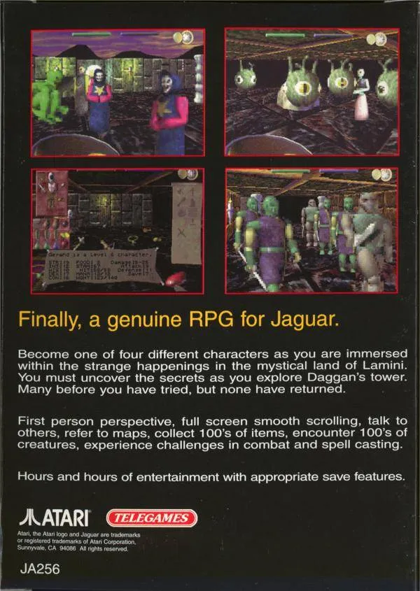 Towers II: Plight of the Stargazer box back