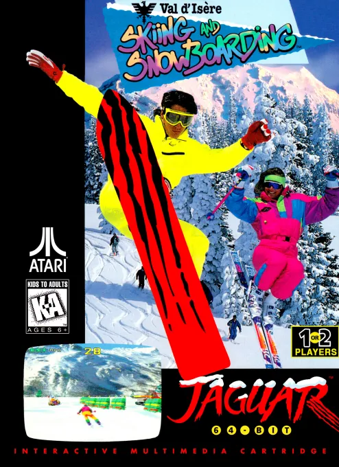 Val D'Isere Skiing and Snowboarding box art