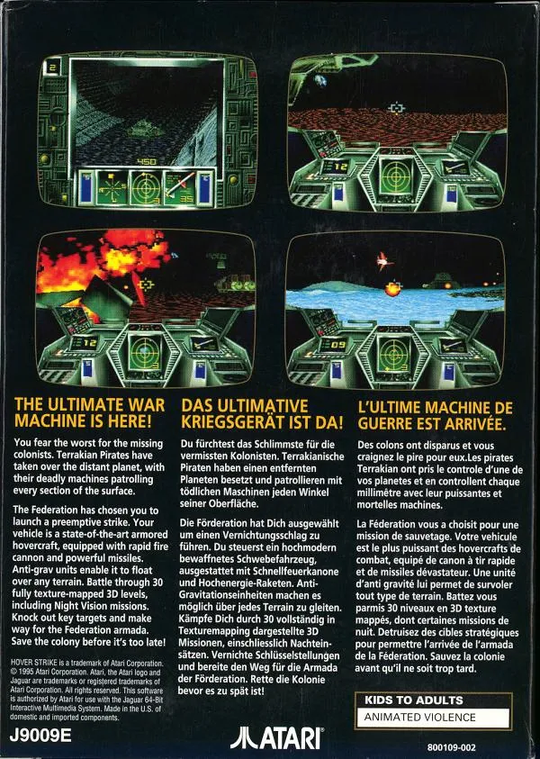Hover Strike box back