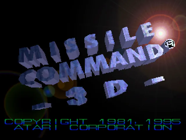 Missile Command 3D screenshot