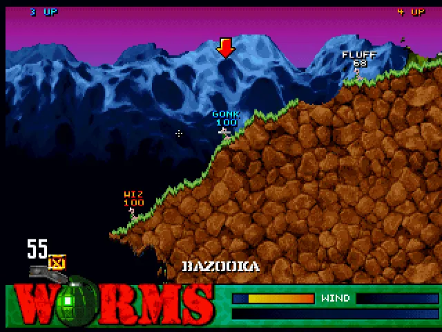 Backdrop artwork for Worms