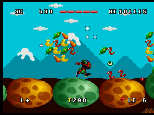 Backdrop artwork for Zool 2