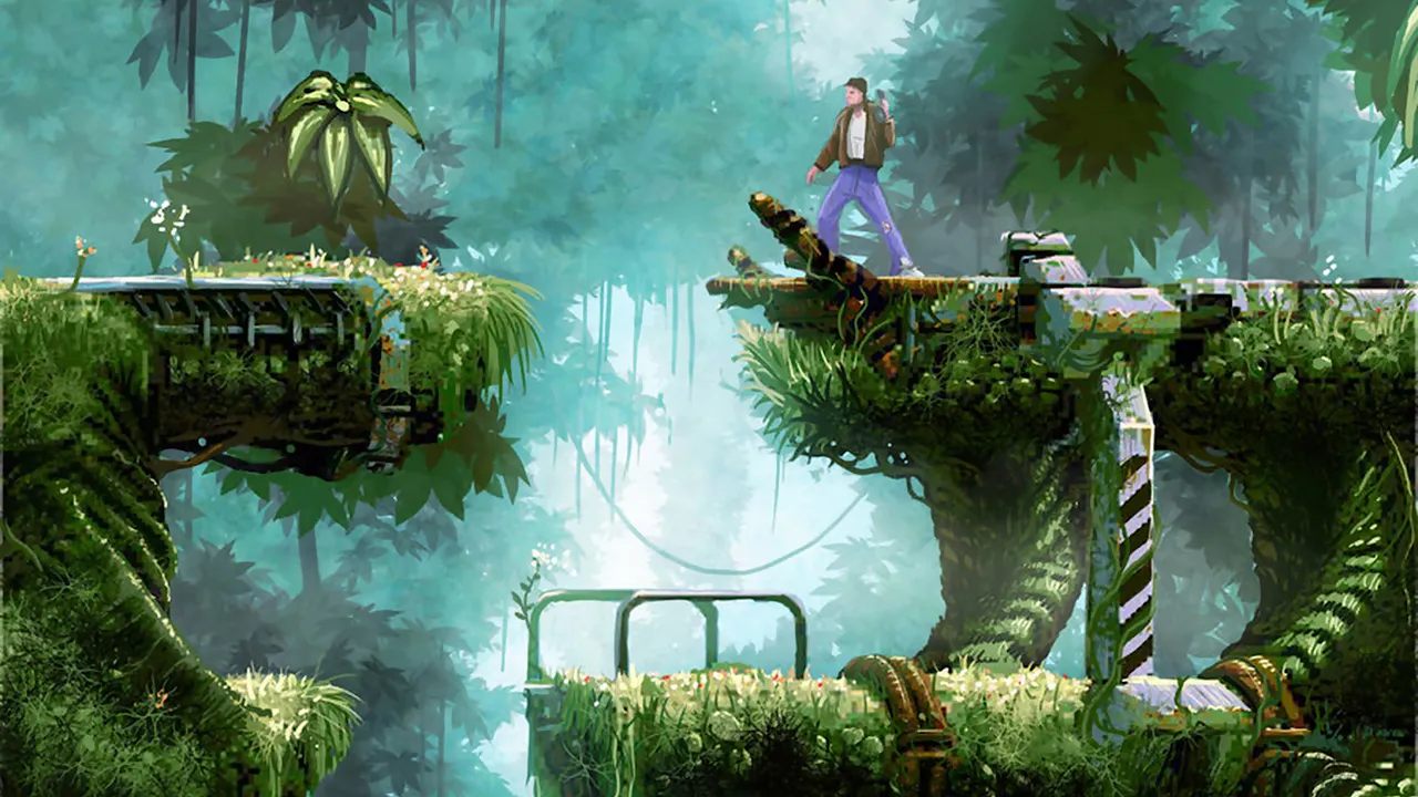 Backdrop artwork for Flashback: The Quest for Identity