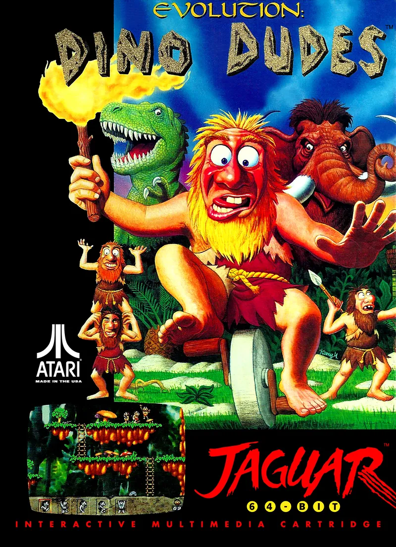 Evolution: Dino Dudes box art