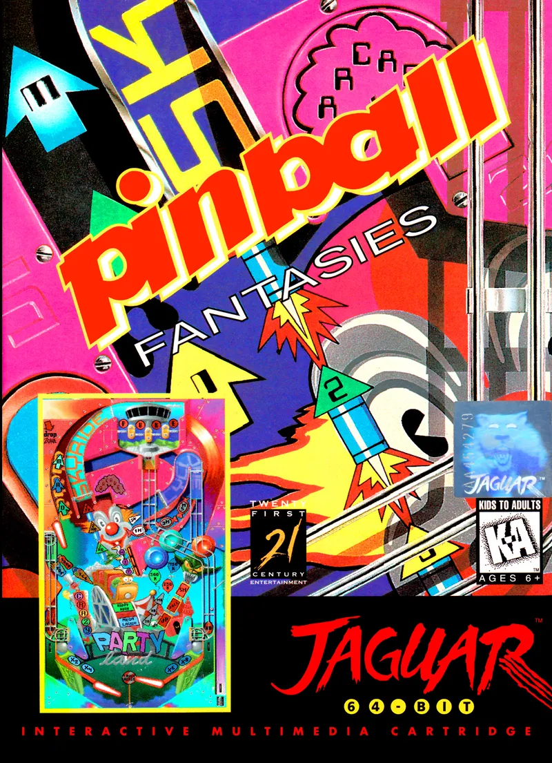Pinball Fantasies box art
