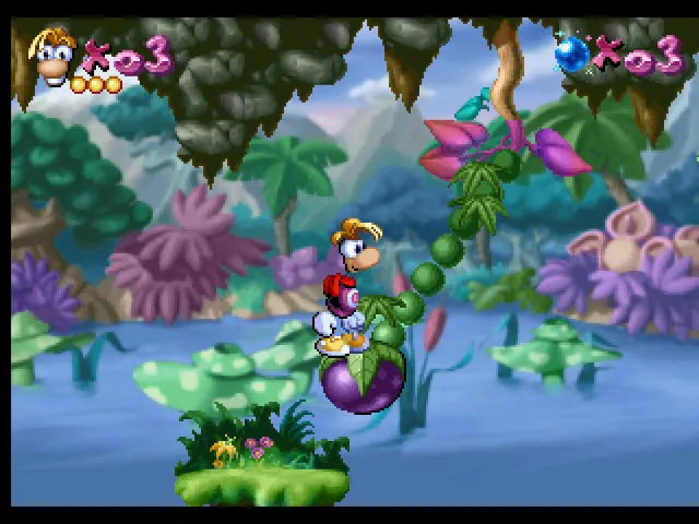 Backdrop artwork for Rayman
