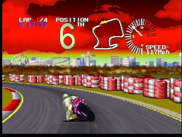 Backdrop artwork for Super Burnout