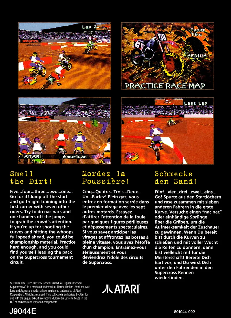 SuperCross 3D box back