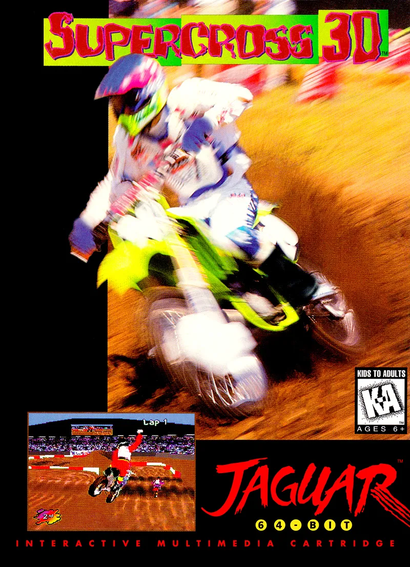 SuperCross 3D box art