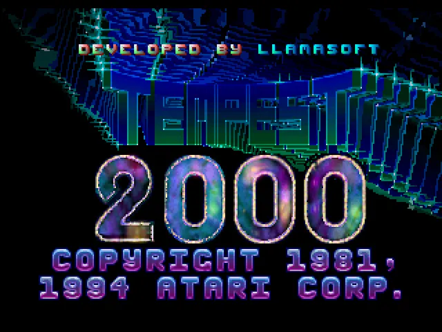 Tempest 2000 screenshot
