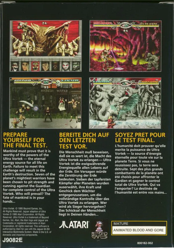 Ultra Vortek box back