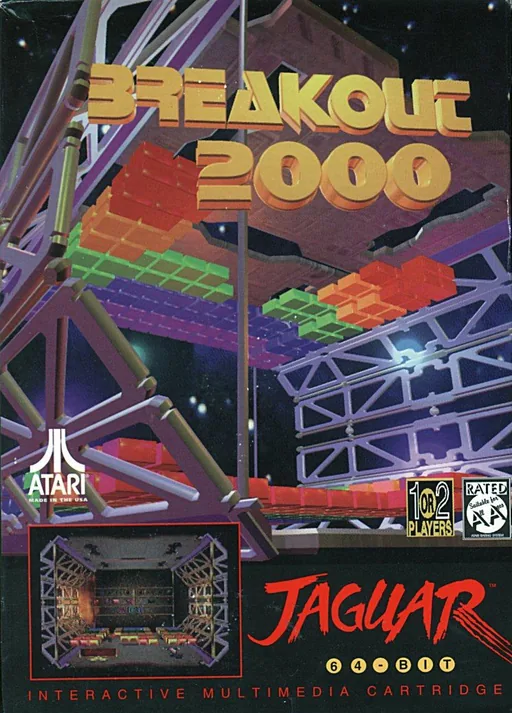 Breakout 2000 cover art for Atari Jaguar