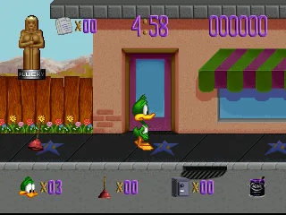 Backdrop artwork for Plucky Duck in Hollywood Hijinks (USA) (Proto) (1994-10-28)