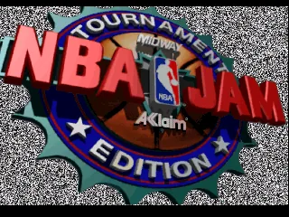 NBA Jam: Tournament Edition title screen