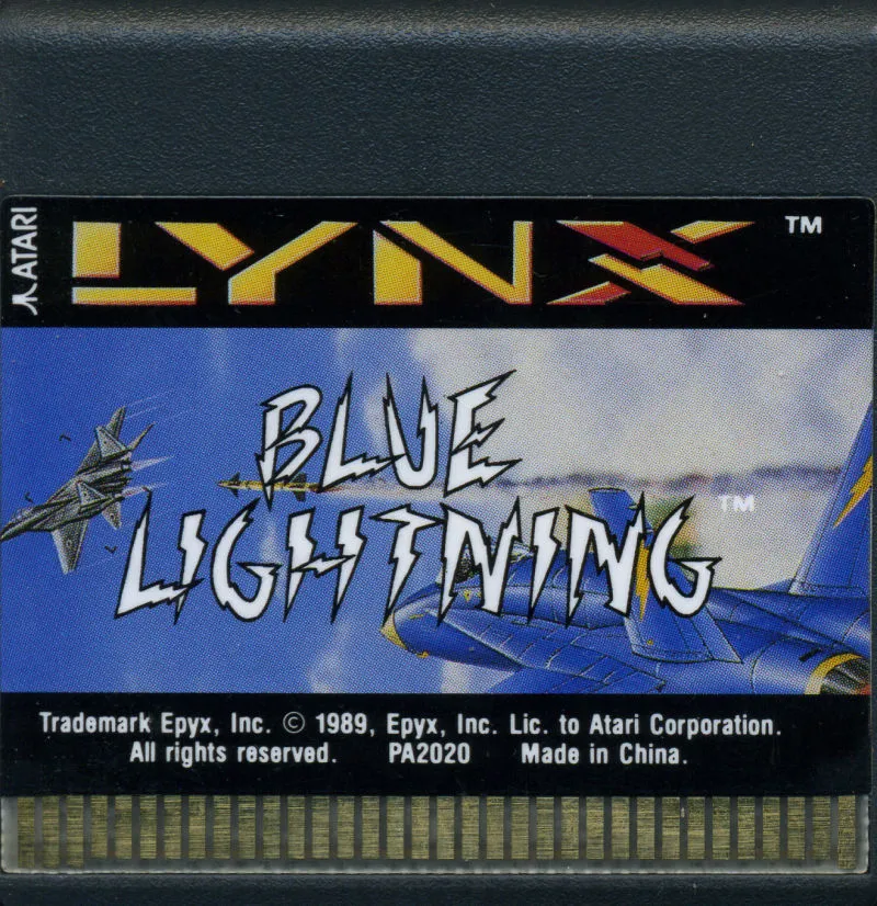 Blue Lightning cart