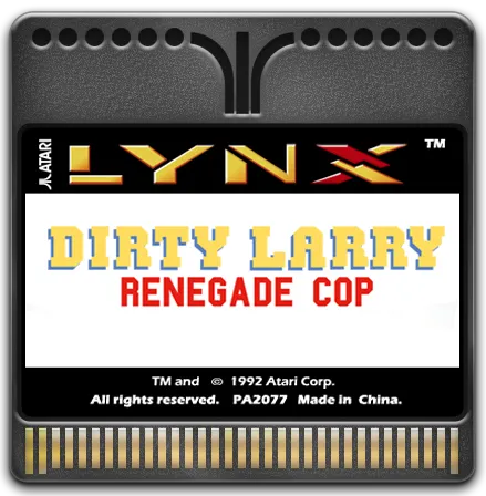 Dirty Larry: Renegade Cop cart