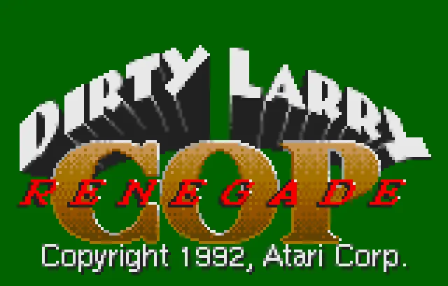 Dirty Larry: Renegade Cop screenshot