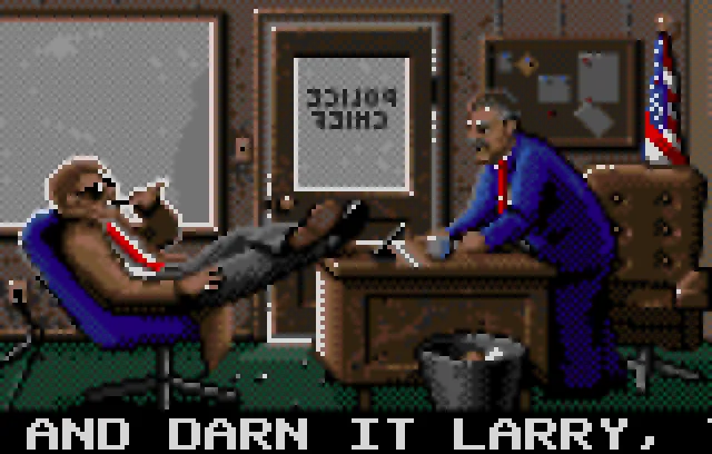 Backdrop artwork for Dirty Larry: Renegade Cop