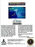 California Games box back