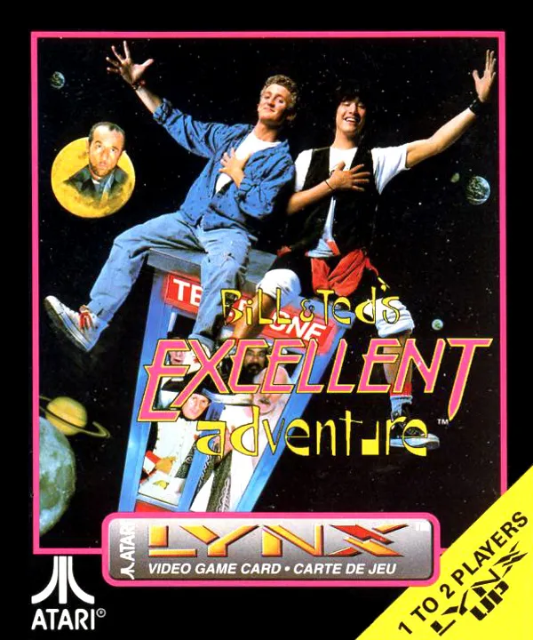 Bill & Ted's Excellent Adventure box art
