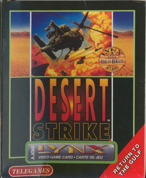 Desert Strike: Return to the Gulf box art