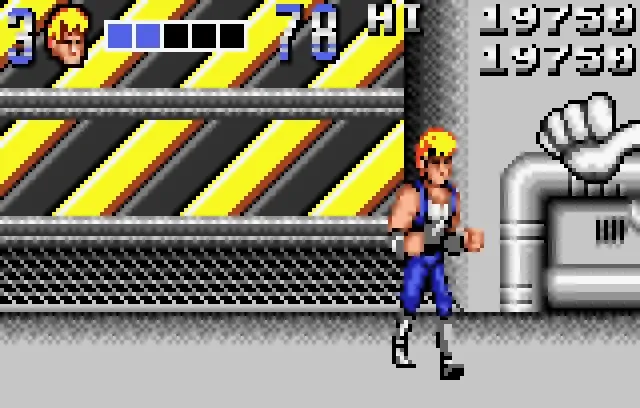 Backdrop artwork for Double Dragon