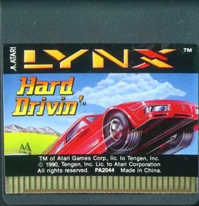 Hard Drivin' cart