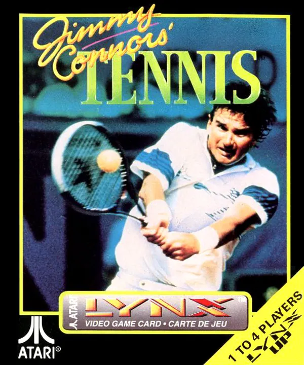 Jimmy Connors' Tennis box art