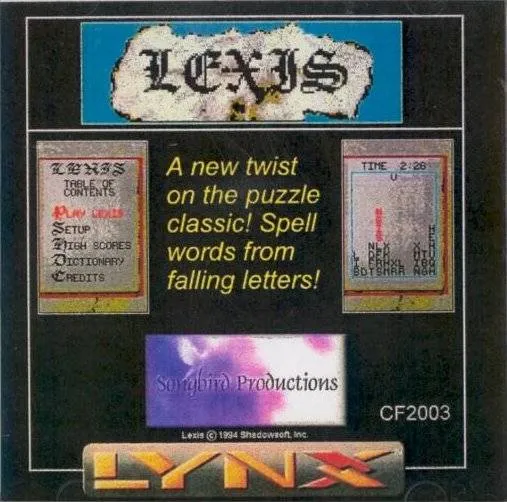 Lexis box art