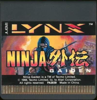 Ninja Gaiden cart