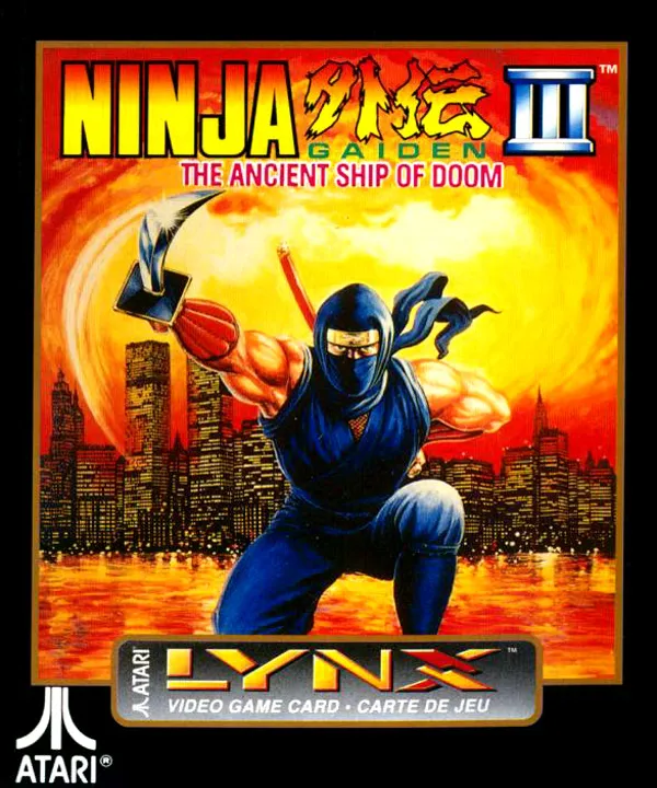 Ninja Gaiden III: The Ancient Ship of Doom box art