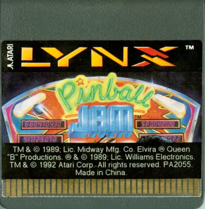 Pinball Jam cart