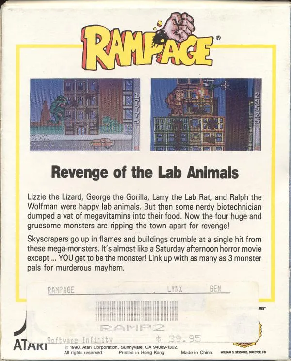 Rampage box back