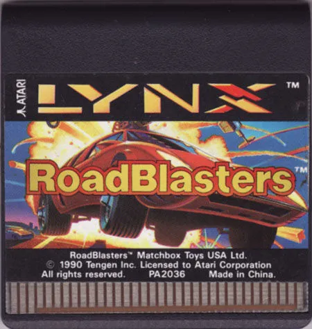 RoadBlasters cart