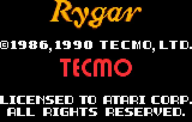 Rygar screenshot