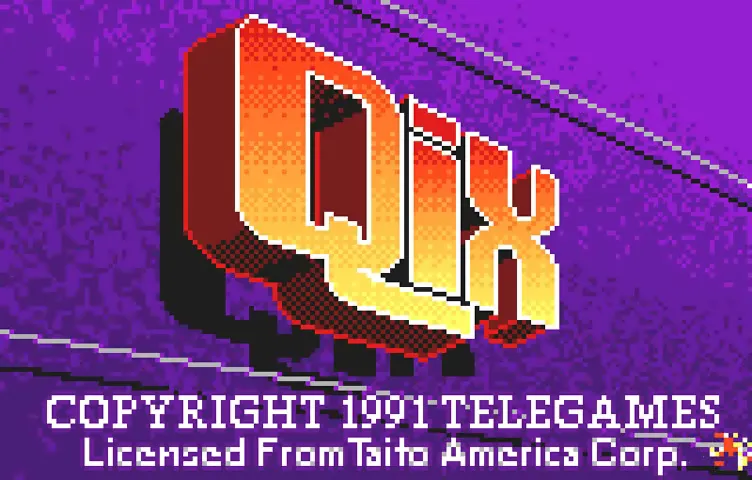Qix screenshot